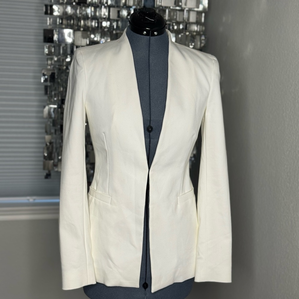 Alice + Olivia Jerri Collarless Blazer NWT